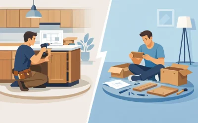 Custom Cabinets vs Flatpack: What Suits You?
