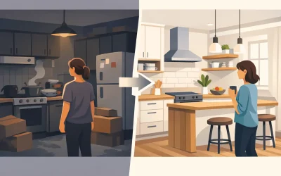 A Small Kitchen Makeover Example That Works