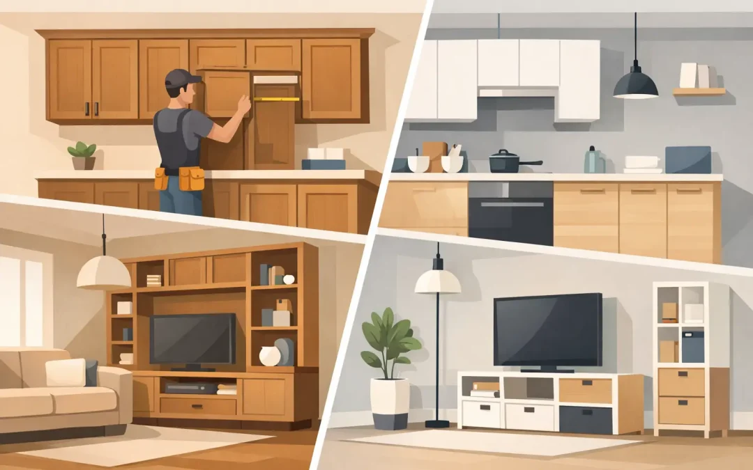 Custom Cabinets vs IKEA: Which Suits Your Home?